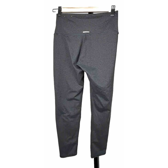 Aerie Gray High Waist Pocket Leggings Small Short Stretch Chill Play Move Yoga‎ - Picture 2 of 6